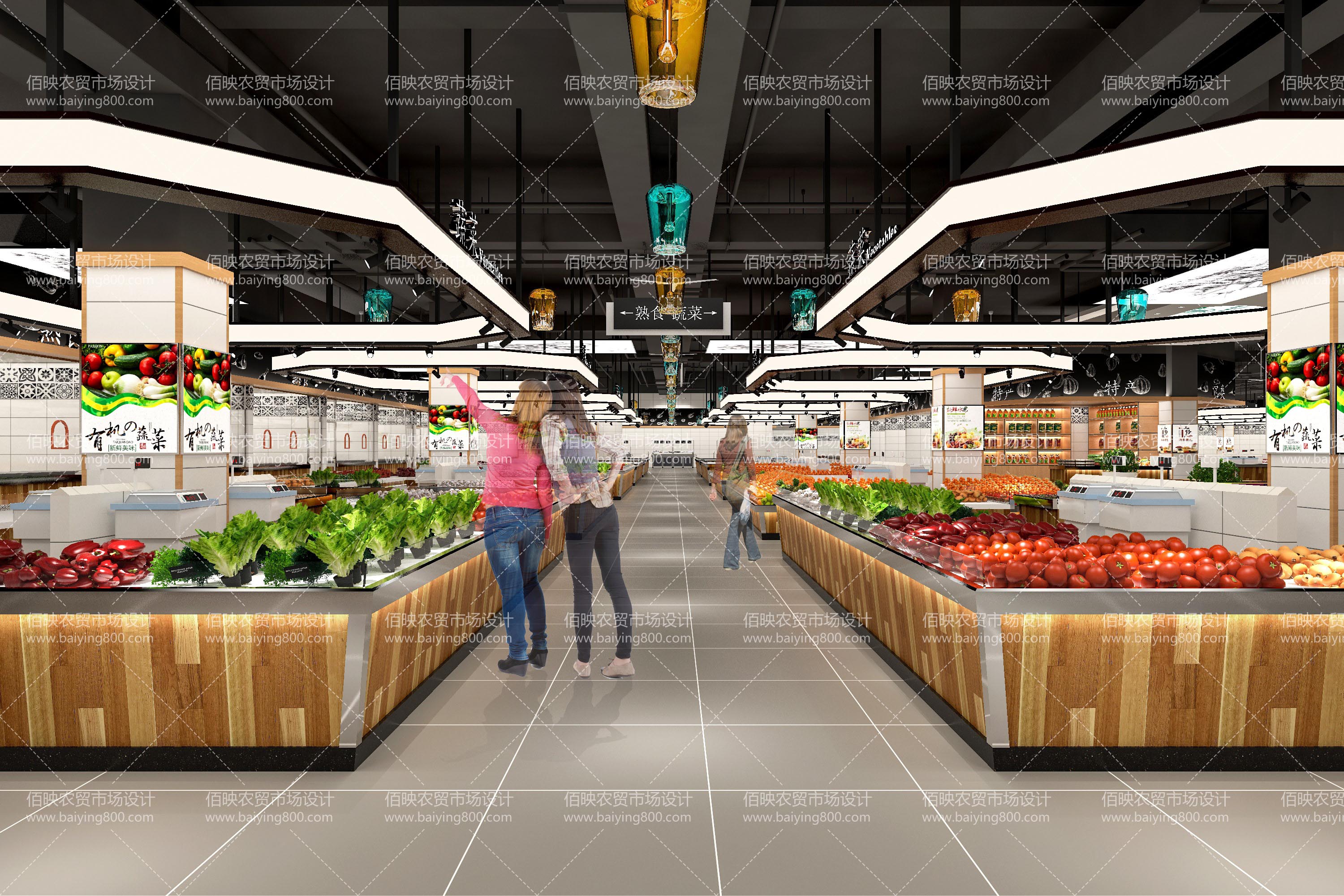 農貿市場改造提升了市場形象及促進市場文明