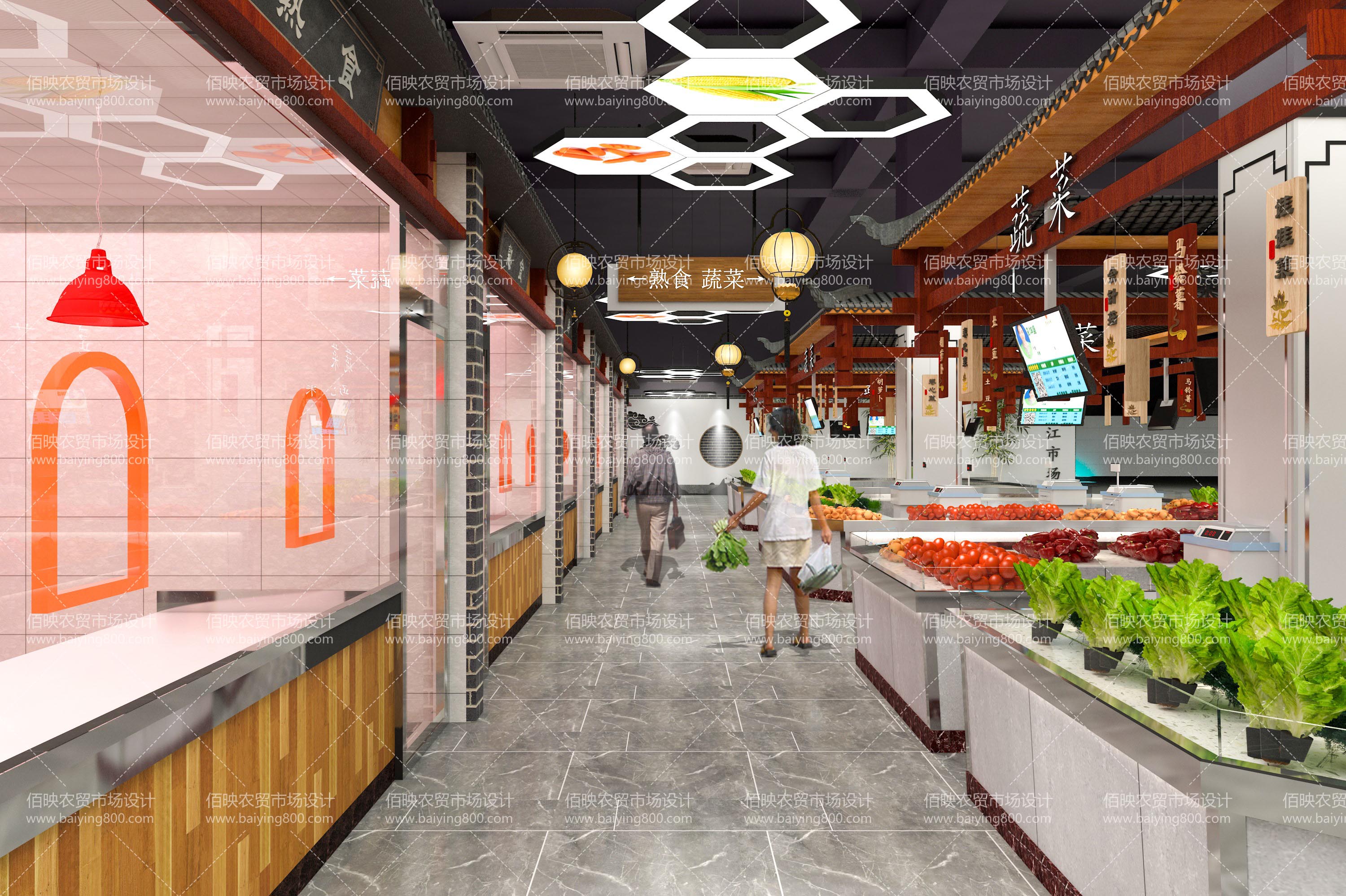 農貿市場改造建設中如何選擇合適的智慧化的系