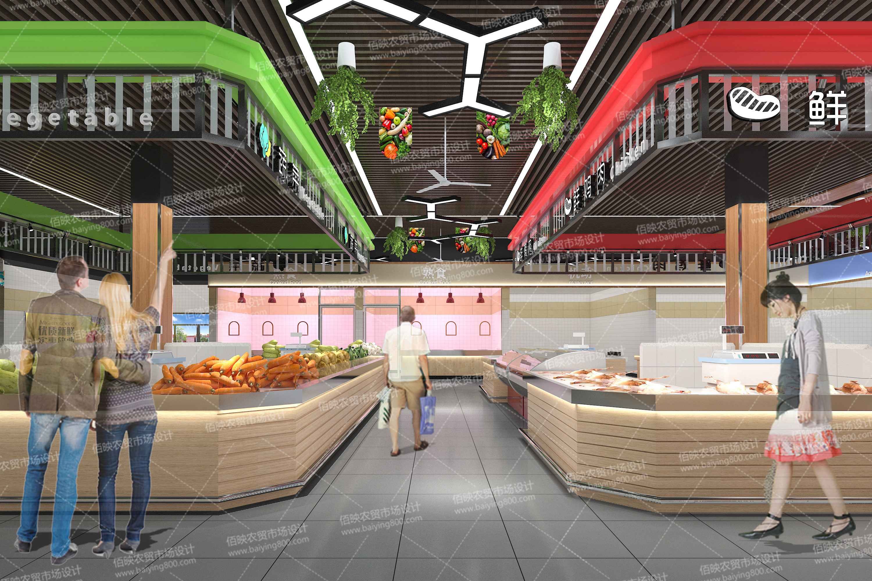 農(nóng)貿(mào)市場改造時業(yè)態(tài)設(shè)計規(guī)劃需注意哪些呢？