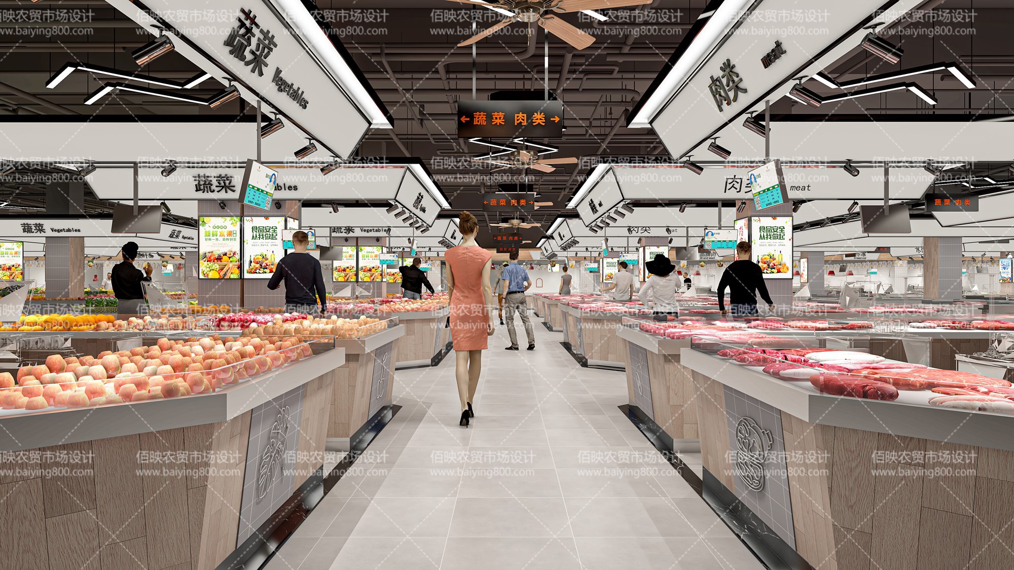 農貿市場提升改造-杭州佰映設計研究院