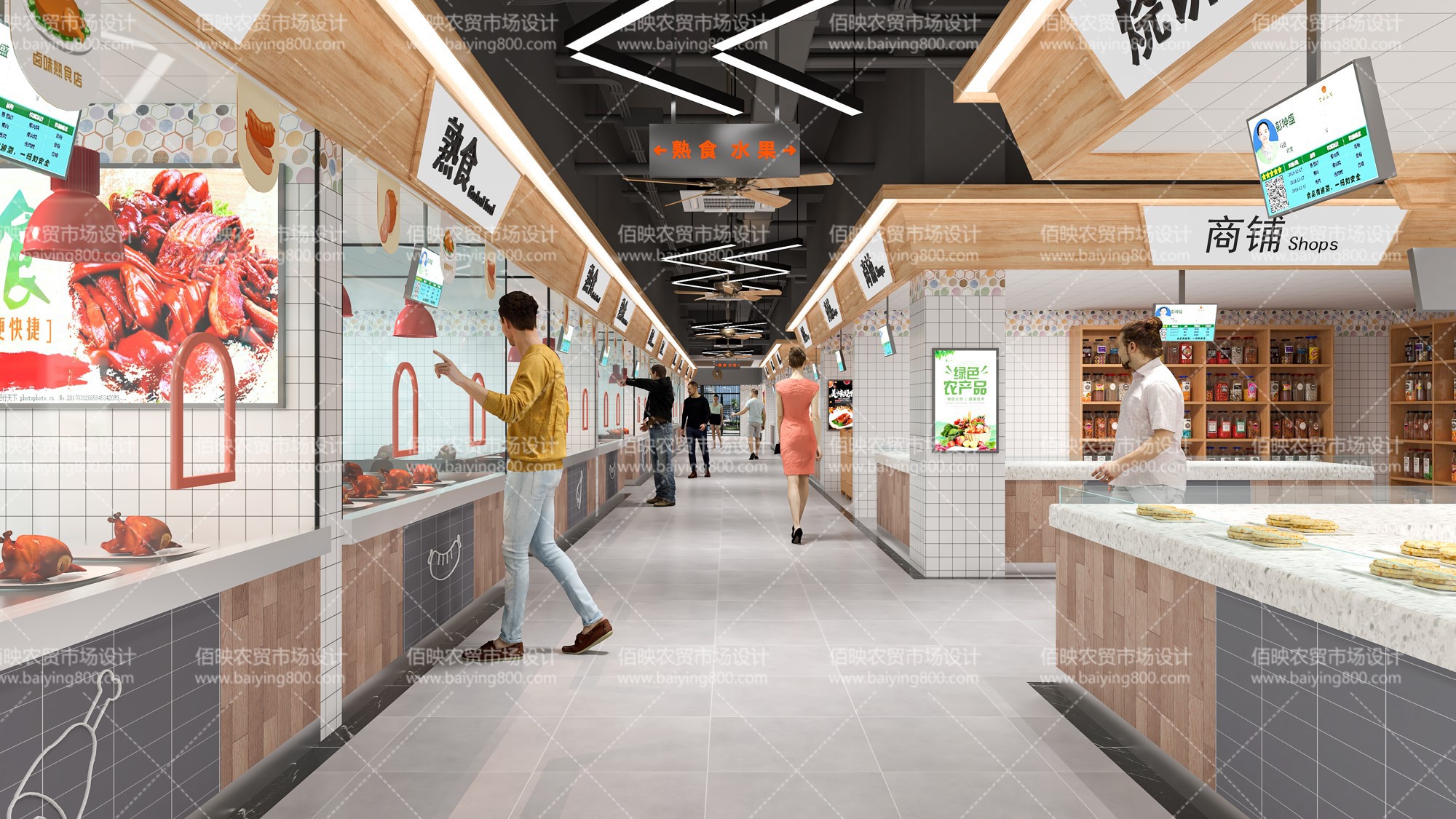 農貿市場建筑設計