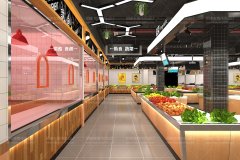 農貿市場改造難點-柜臺建設的兩項基本原則