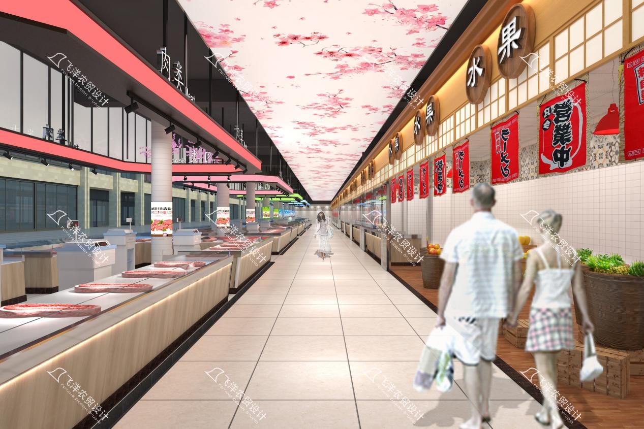 設計案例：梧州新塘智慧農貿市場