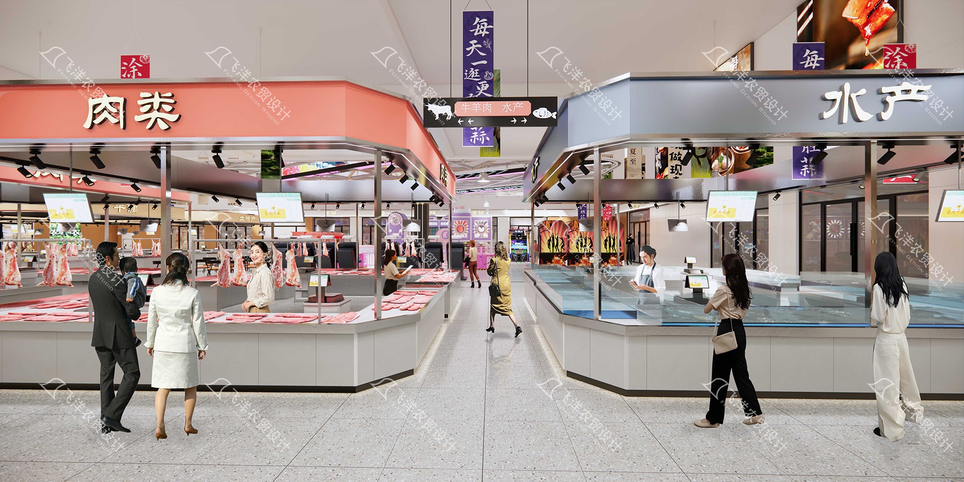 設計案例：新疆哈密宜民農貿市場