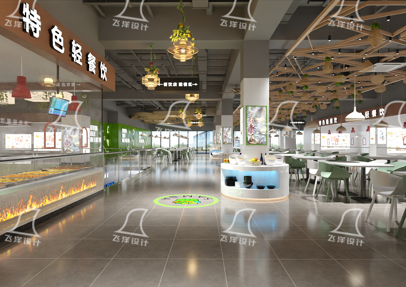 水產區新貌:菜市場改造中的匠心獨運