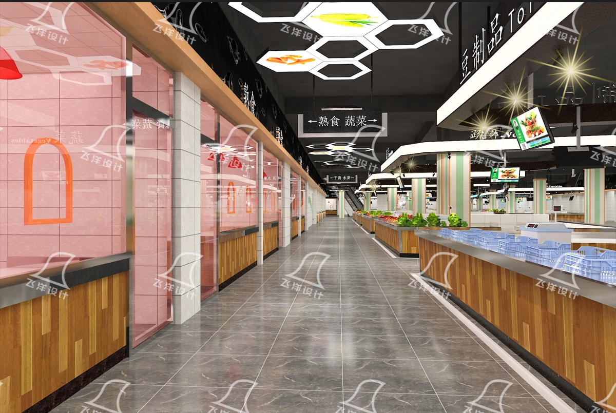 智慧農貿市場設計：智能化設備設施的應用