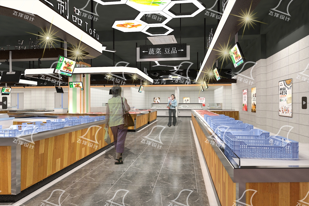 農(nóng)貿(mào)市場(chǎng)規(guī)劃設(shè)計(jì):業(yè)態(tài)的分布與搭配