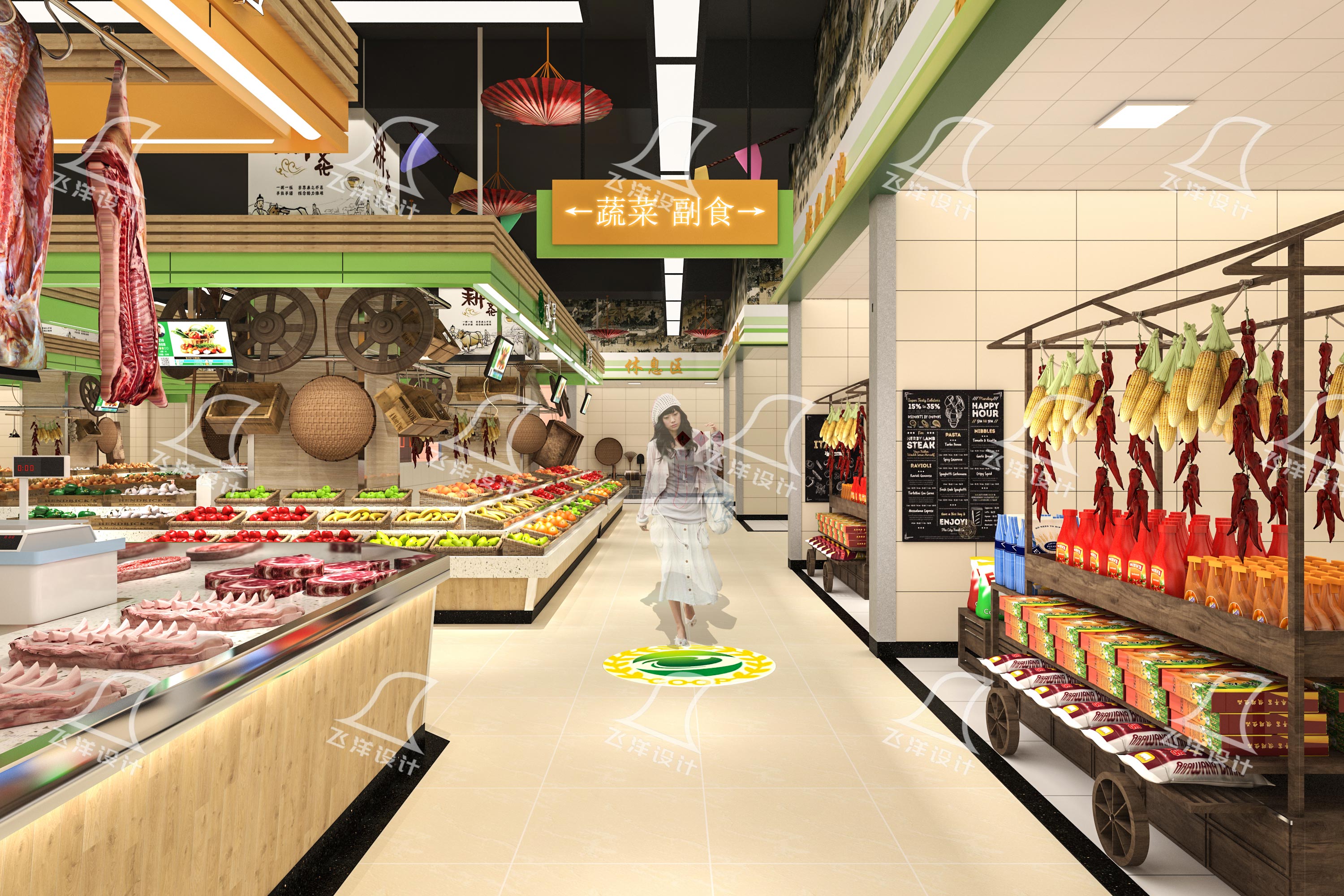 農貿市場的“溫度”:裝修設計中的包容性思考