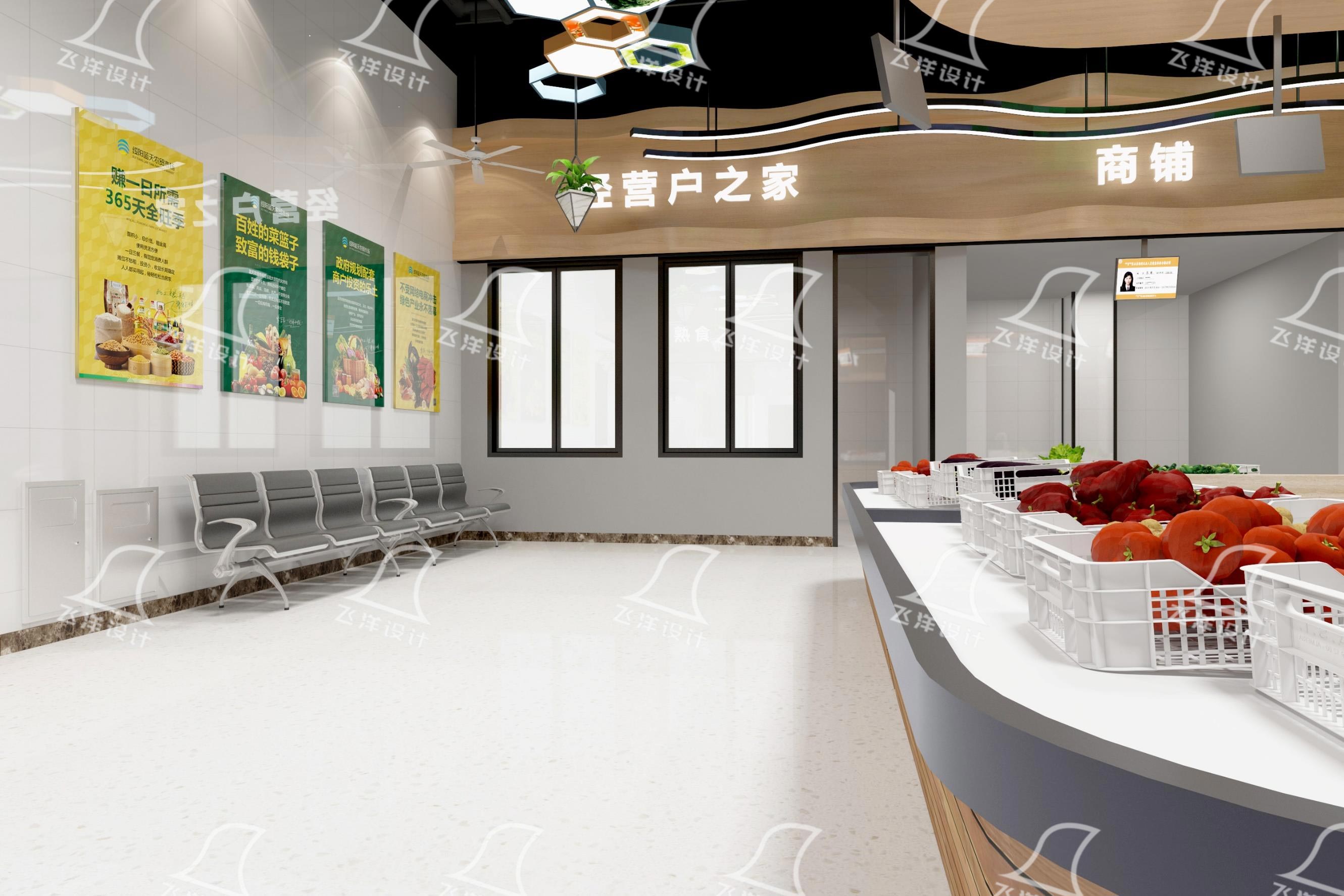 農貿市場設計:可持續性設計的隱性工程,讓市場更“綠色”