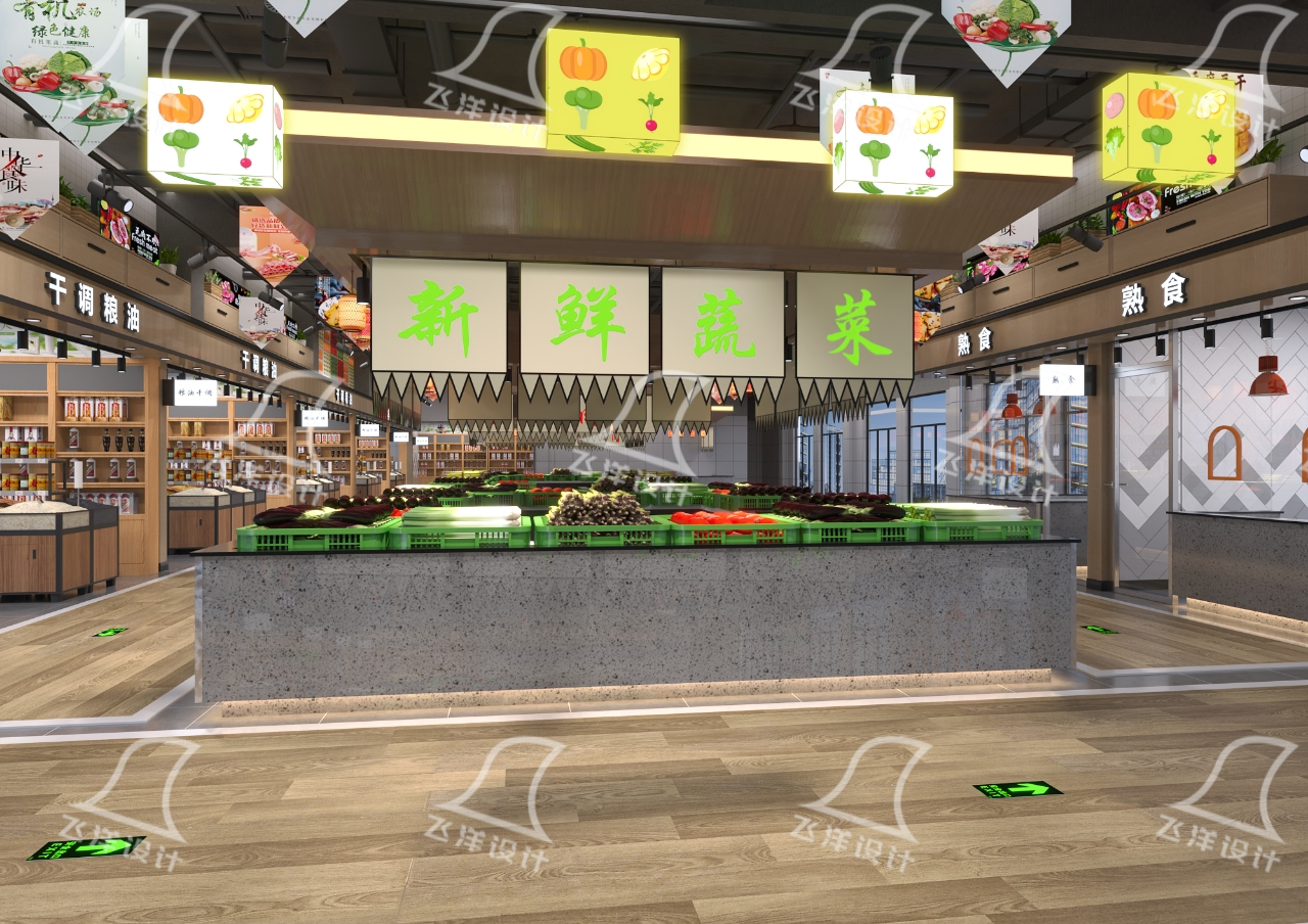 農(nóng)貿(mào)市場(chǎng)設(shè)計(jì)